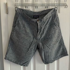 Patagonia Men’s Blue Linen Shorts